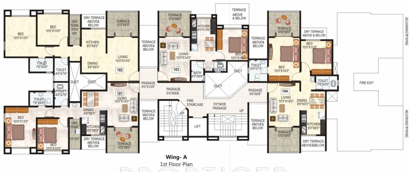 Images for Cluster Plan of GK Blue Bells