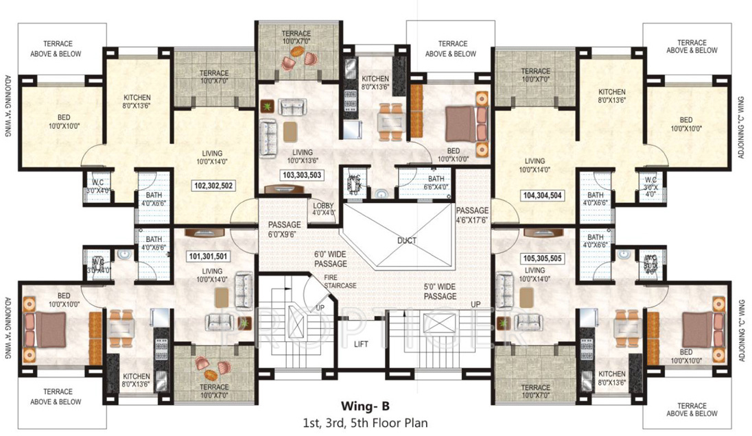 Images for Cluster Plan of GK Blue Bells