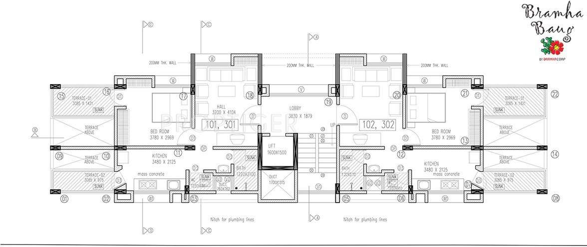Images for Cluster Plan of BramhaCorp Bramha Baug