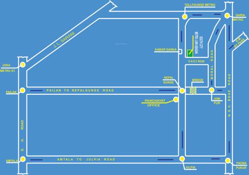 Images for Location Plan of Sunrise South City Metro Link Abasan