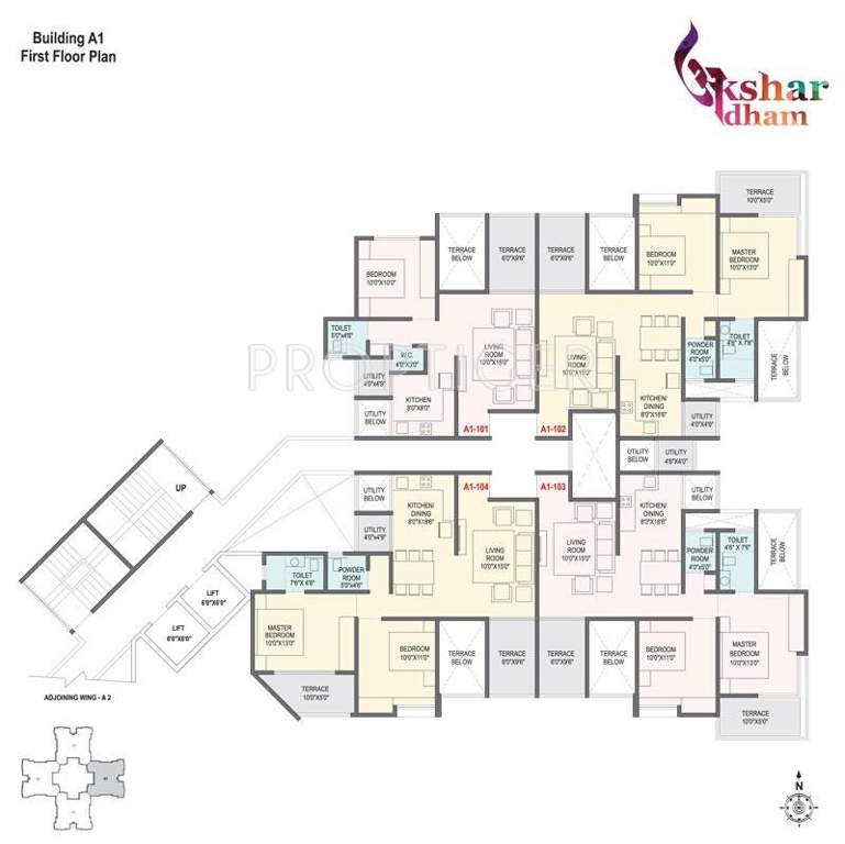  akshardham Images for Cluster Plan of Mittal Akshardham