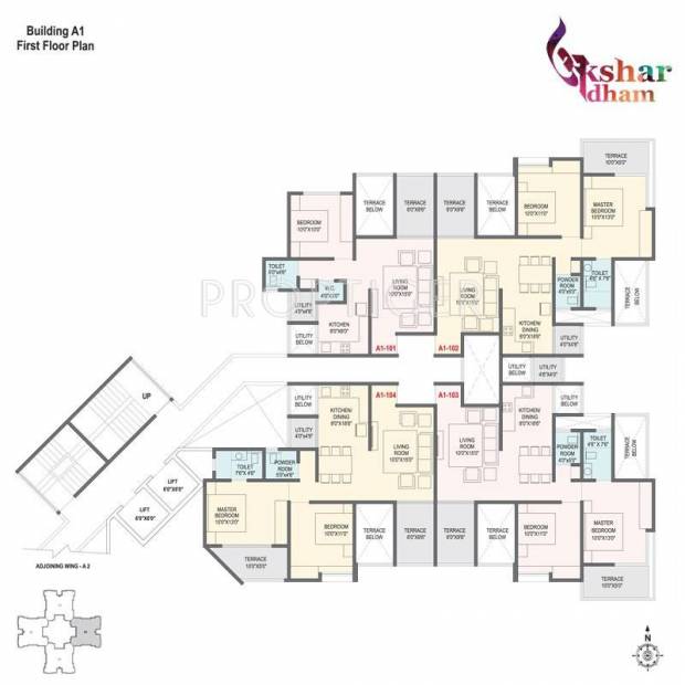  akshardham Images for Cluster Plan of Mittal Akshardham