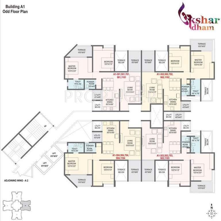  akshardham Images for Cluster Plan of Mittal Akshardham