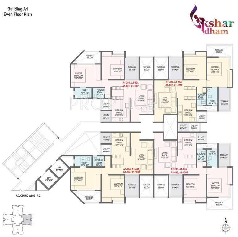  akshardham Images for Cluster Plan of Mittal Akshardham