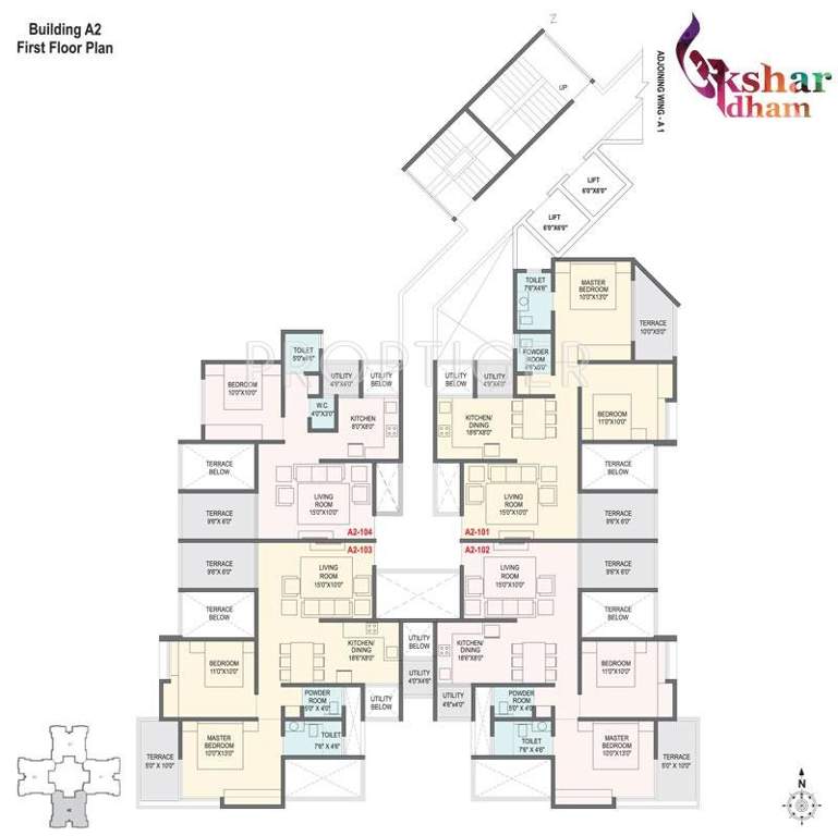  akshardham Images for Cluster Plan of Mittal Akshardham