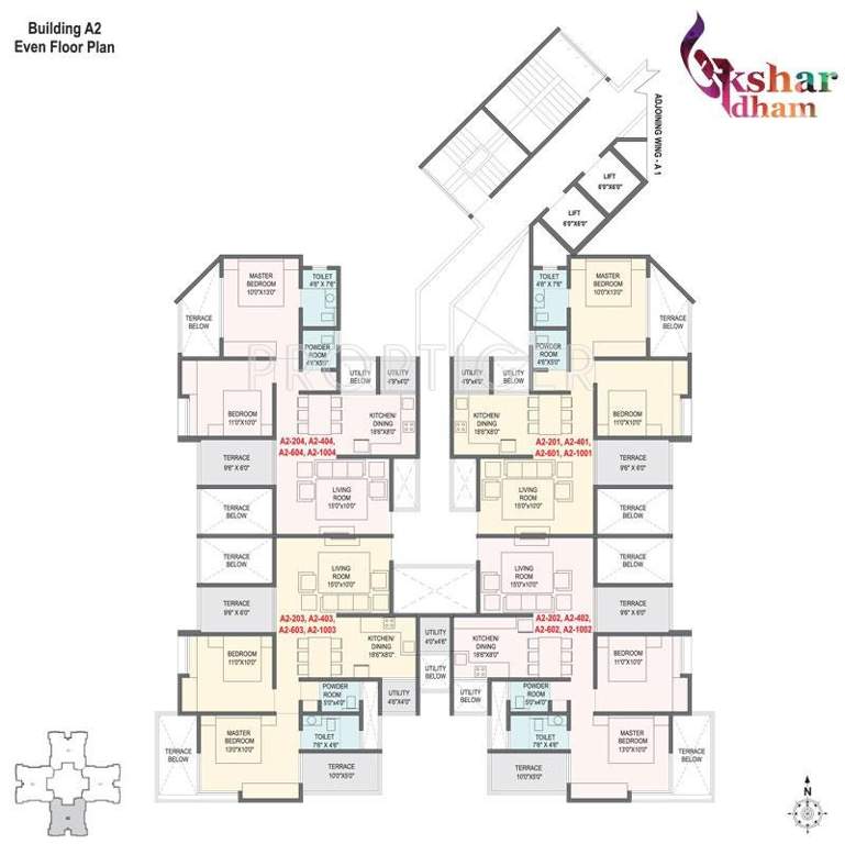  akshardham Images for Cluster Plan of Mittal Akshardham
