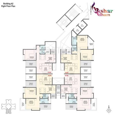  akshardham Images for Cluster Plan of Mittal Akshardham