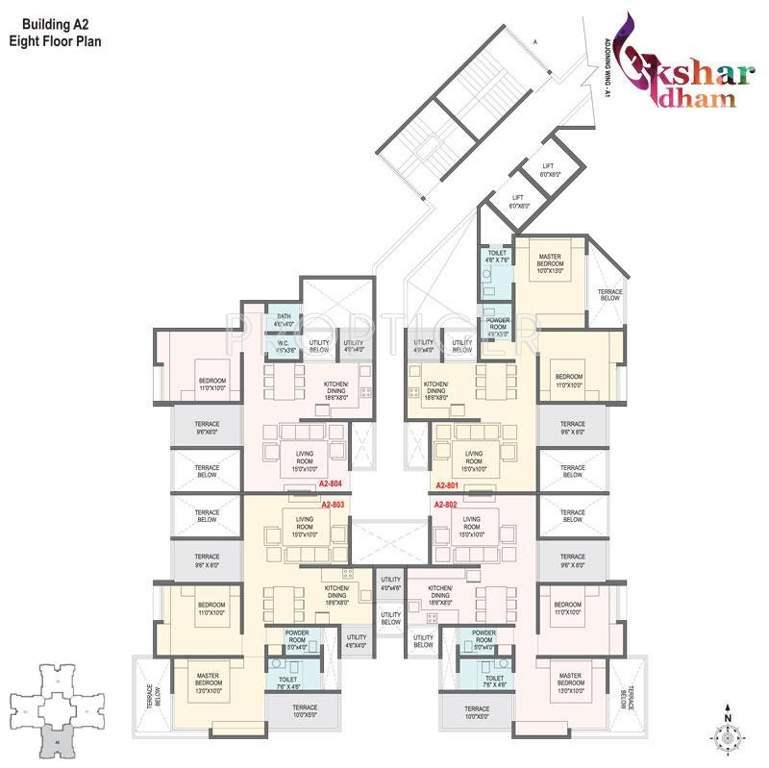  akshardham Images for Cluster Plan of Mittal Akshardham