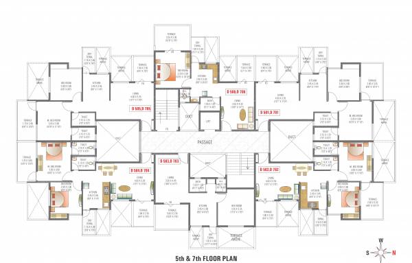 Images for Cluster Plan of Polite Shree Ganesh Tower