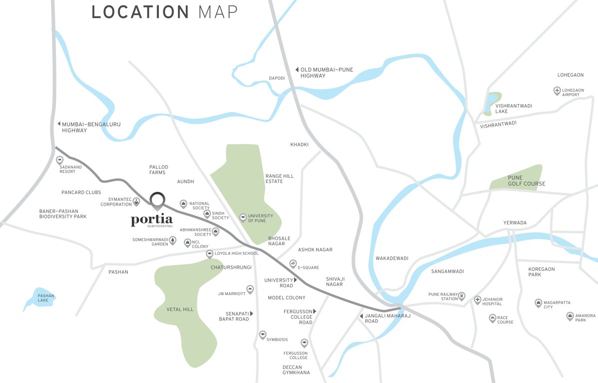 Images for Location Plan of Vilas Javdekar Portia