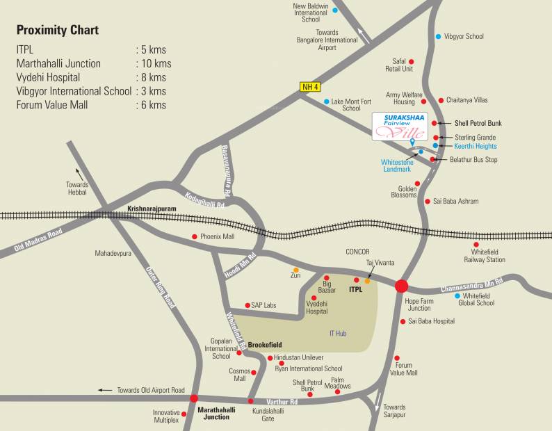 Images for Location Plan of Sannidhi Surakshaa Fairview Ville