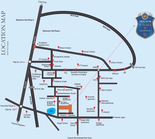 royale-ii Images for Location Plan of Pragathi Royale II