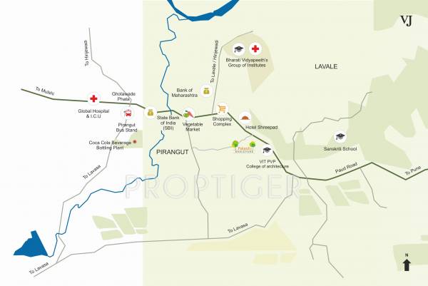 Images for Location Plan of Vilas Javdekar Palash Boulevard