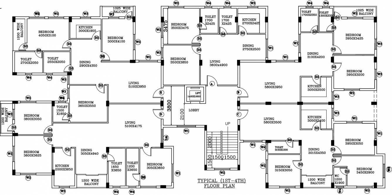 Images for Cluster Plan of Gurukul Grande