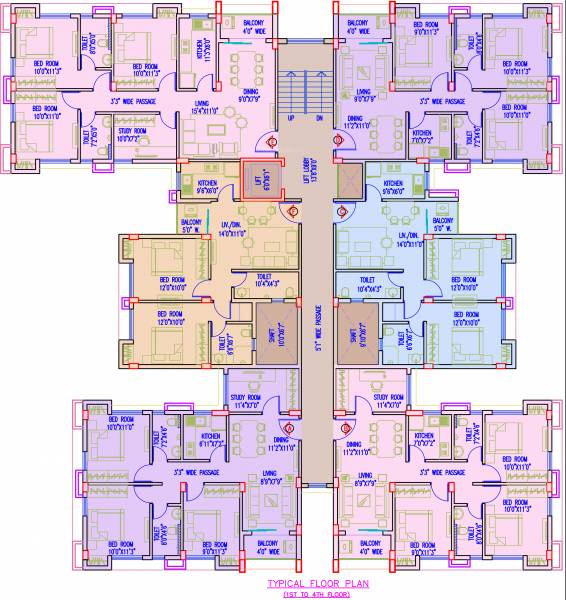 Images for Cluster Plan of Gurukul Grande