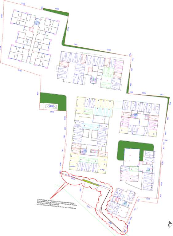 Images for Layout Plan of Gurukul Grande