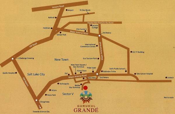 Images for Location Plan of Gurukul Grande