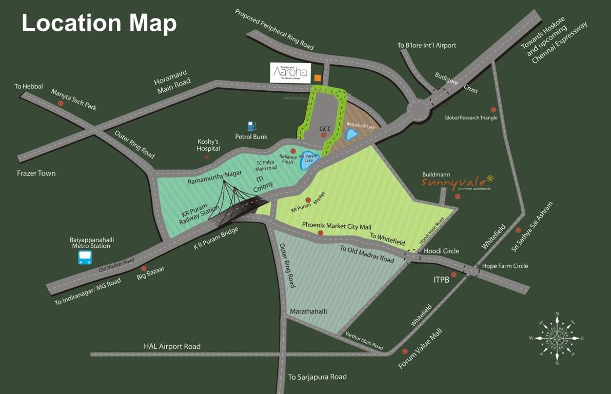 aaroha condominiums Images for Location Plan of Sukritha Aaroha Condominiums