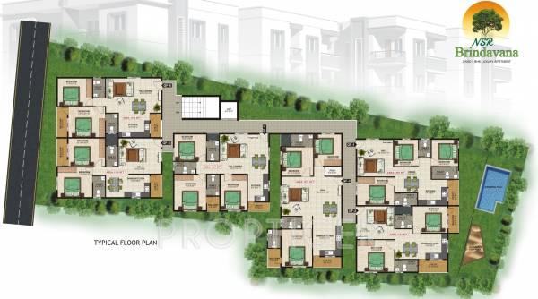  brindavan Images for Cluster Plan of NSR Brindavan