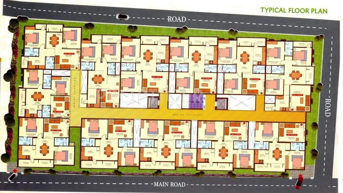 Images for Cluster Plan of Ram Sai Ram Residency