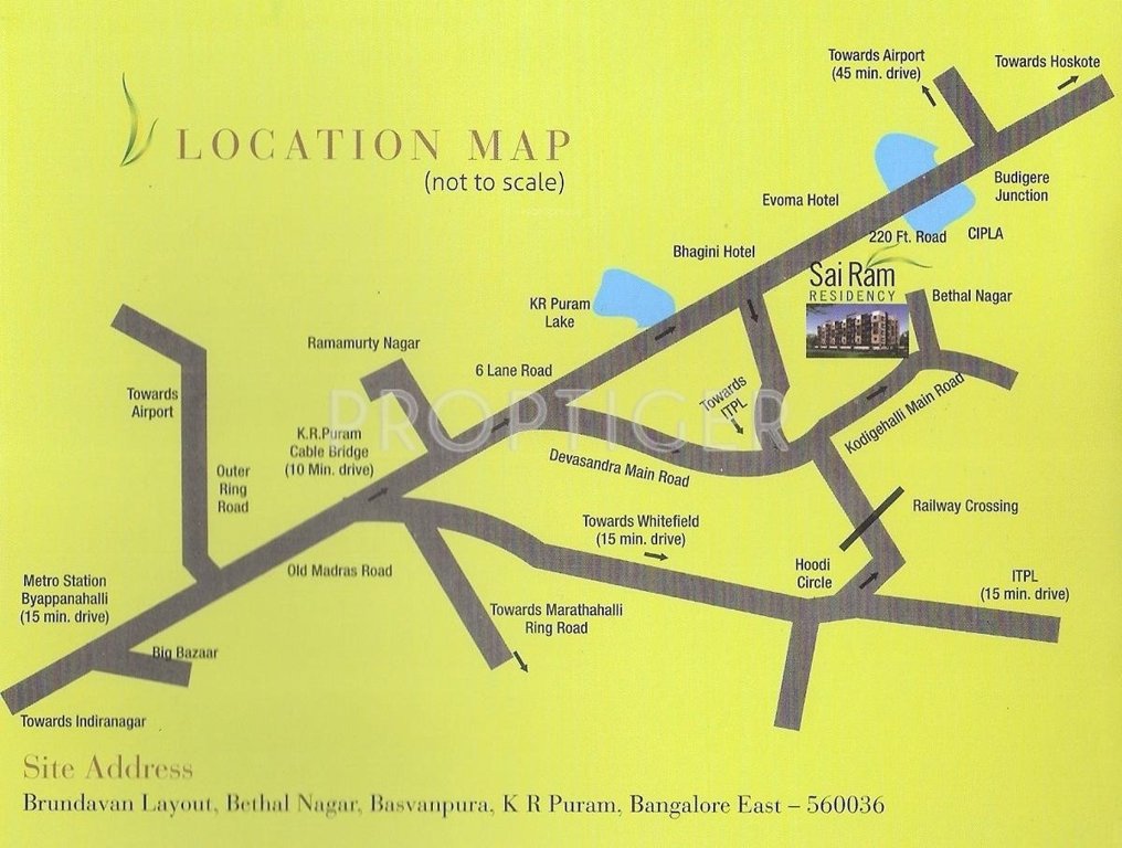 Images for Location Plan of Ram Sai Ram Residency