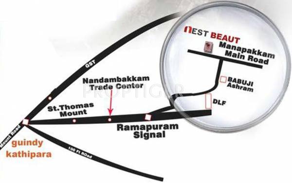 Images for Location Plan of The Nest Beaut