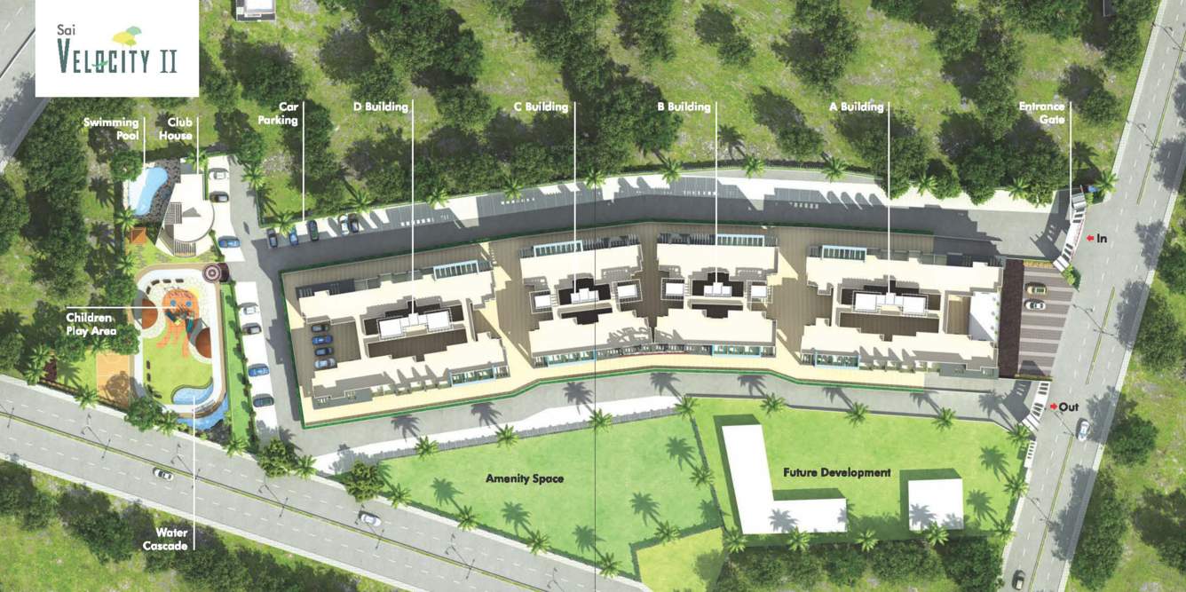  sai velocity Images for Layout Plan of Prithvi Sai Velocity