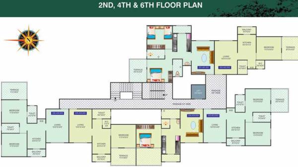 Images for Cluster Plan of Lotus Teerth