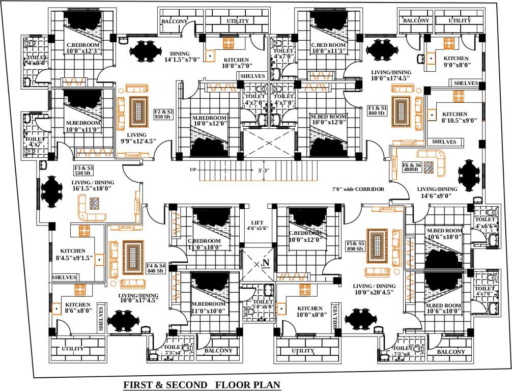 swank Images for Cluster Plan of The Nest Swank