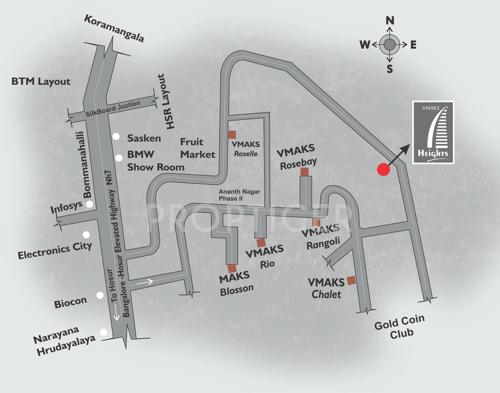  heights Images for Location Plan of Vmaks Heights