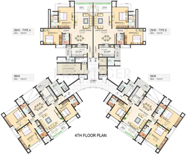 Clover Builders Belvedere 1st To 5th Floor