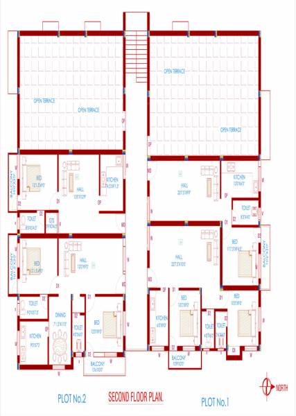 Images for Cluster Plan of Aditi Kasturi Flats