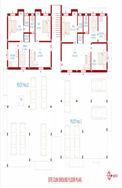 Images for Cluster Plan of Aditi Kasturi Flats