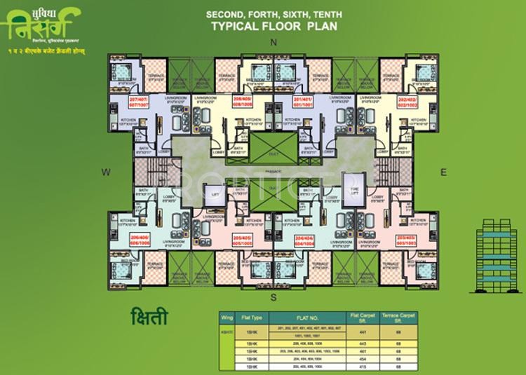 Images for Cluster Plan of Suvidha Nisarg