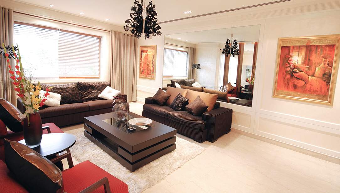  hills apartments Living Area