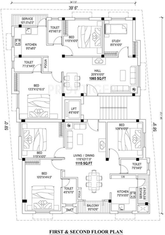 Images for Cluster Plan of Aswin Shelters