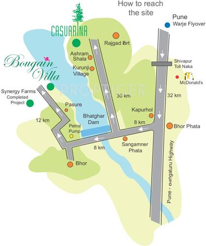 Images for Location Plan of Synergy Bougain Villa Cluster 2