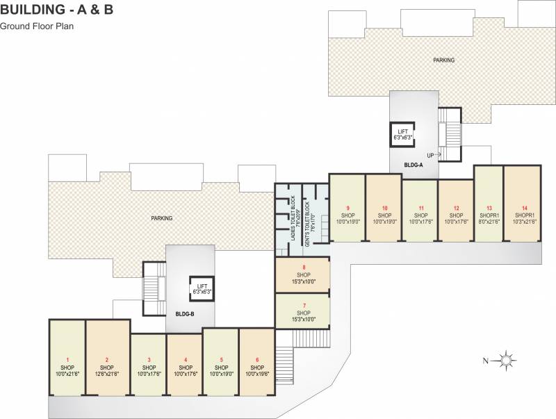 Images for Cluster Plan of Kamalraj Balaji Residency