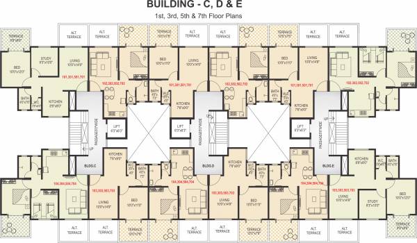 Images for Cluster Plan of Kamalraj Balaji Residency