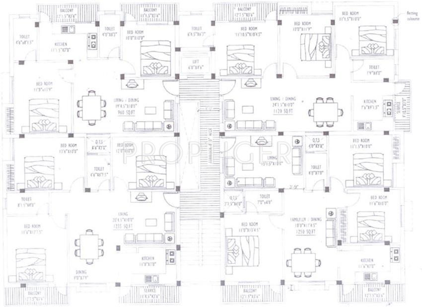 Images for Cluster Plan of Aswin Aswin Eve