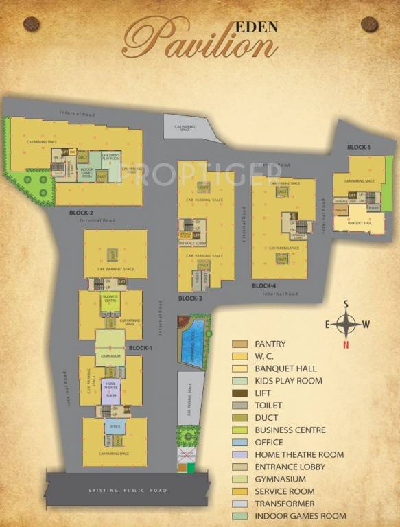 Images for Layout Plan of Eden Pavilion