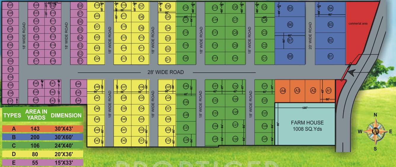 Images for Layout Plan of Home Link Developers F1 Enclave