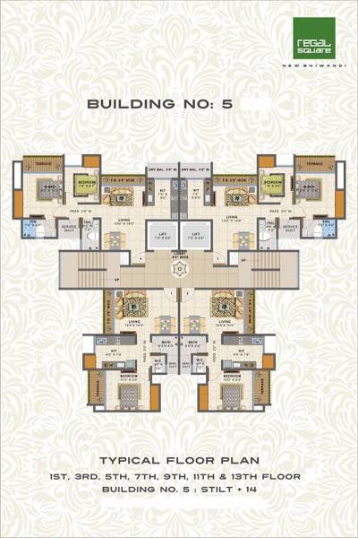 Images for Cluster Plan of Squarefeet Regal Square