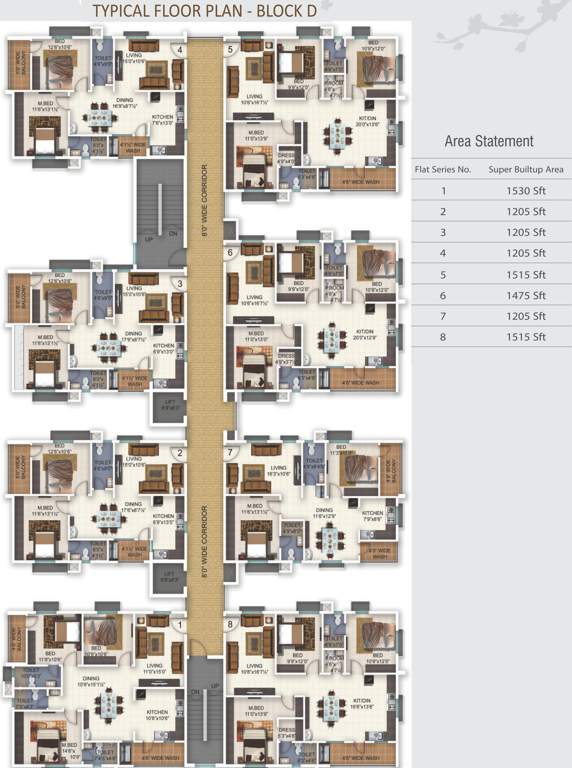 pushpak Images for Cluster Plan of Vazhraa Pushpak