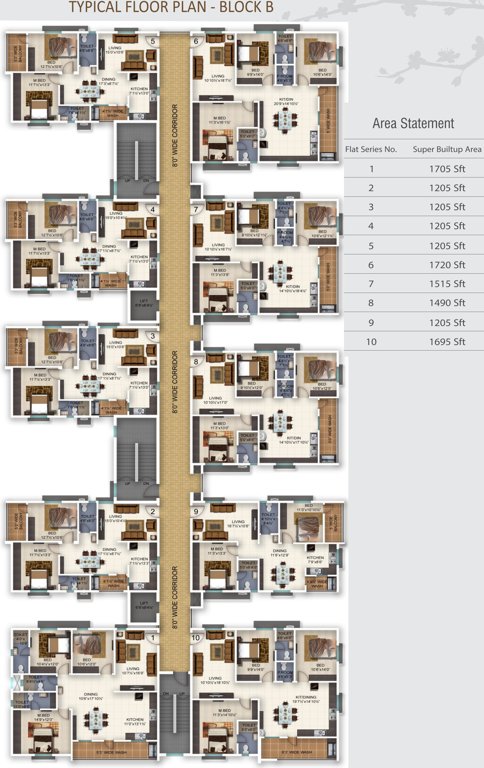 pushpak Images for Cluster Plan of Vazhraa Pushpak