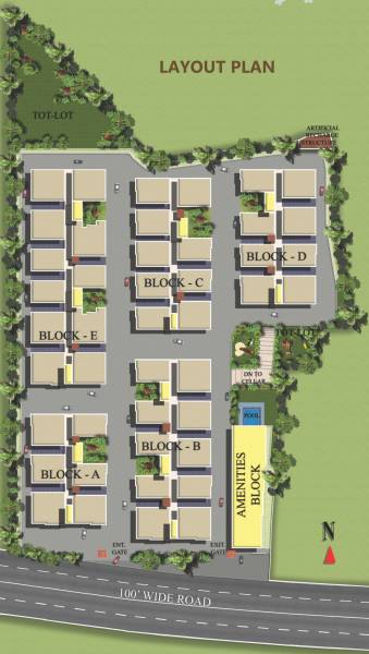  pushpak Images for Layout Plan of Vazhraa Pushpak
