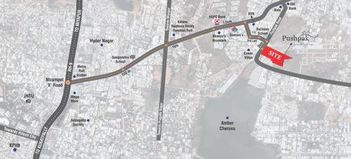  pushpak Images for Location Plan of Vazhraa Pushpak