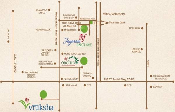 Images for Location Plan of Mettupakkam Jayaram Enclave