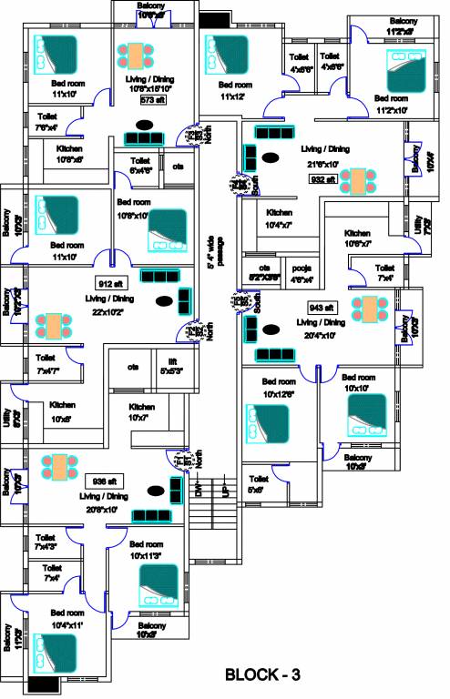 Images for Cluster Plan of Harini Aishwaryam