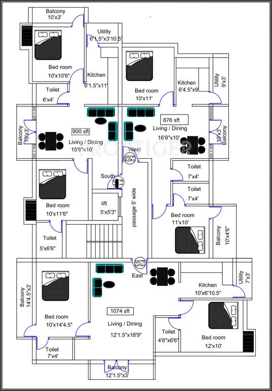 Images for Cluster Plan of Harini Aishwaryam